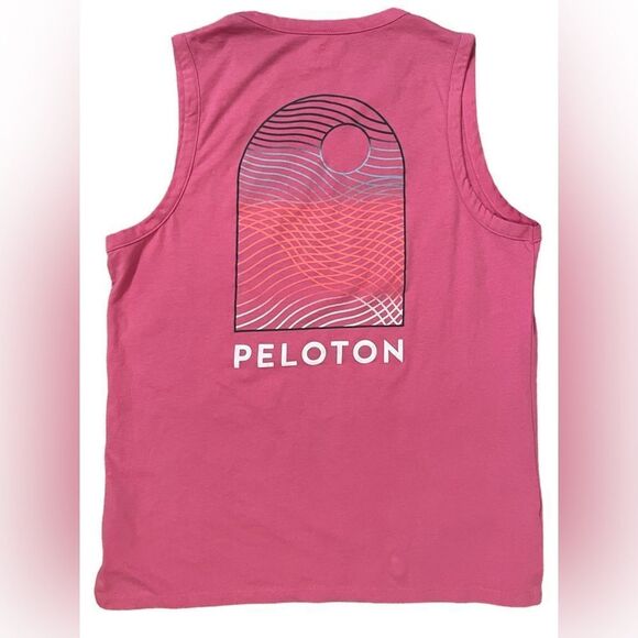 Peloton Studio Pink Tank Top Size Small - Picture 3 of 5